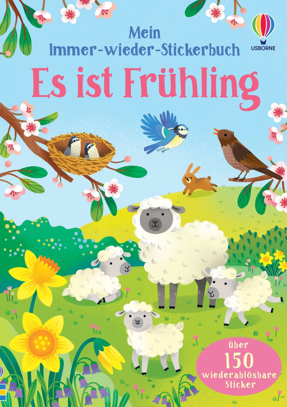 Cover: Mein Immer-wieder-Stickerbuch: Es ist Frühling (Taschenbuch) von Caroline Young