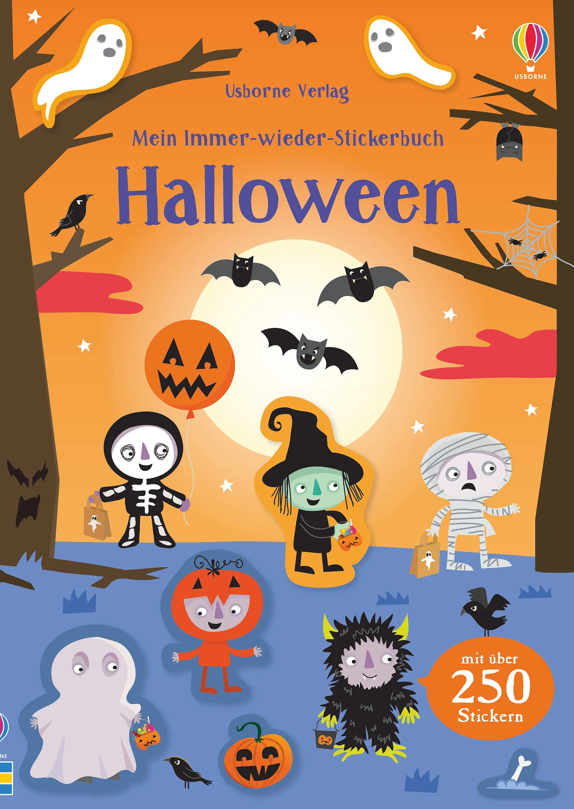 Buchcover von 'Mein Immer-wieder-Stickerbuch: Halloween' - Taschenbuch von Sam Smith