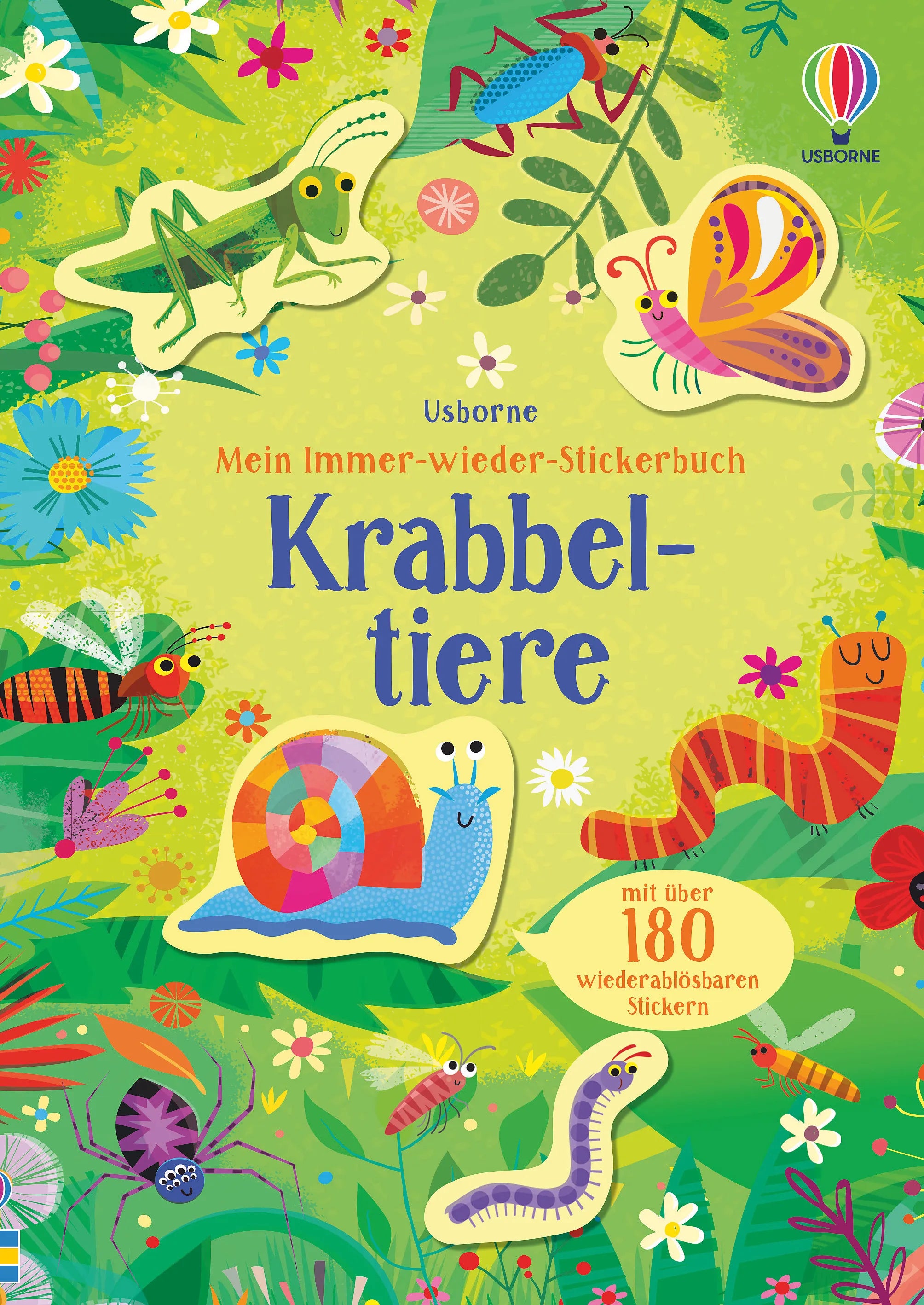Buchcover von 'Mein Immer-wieder-Stickerbuch: Krabbeltiere' - Taschenbuch von Sam Smith