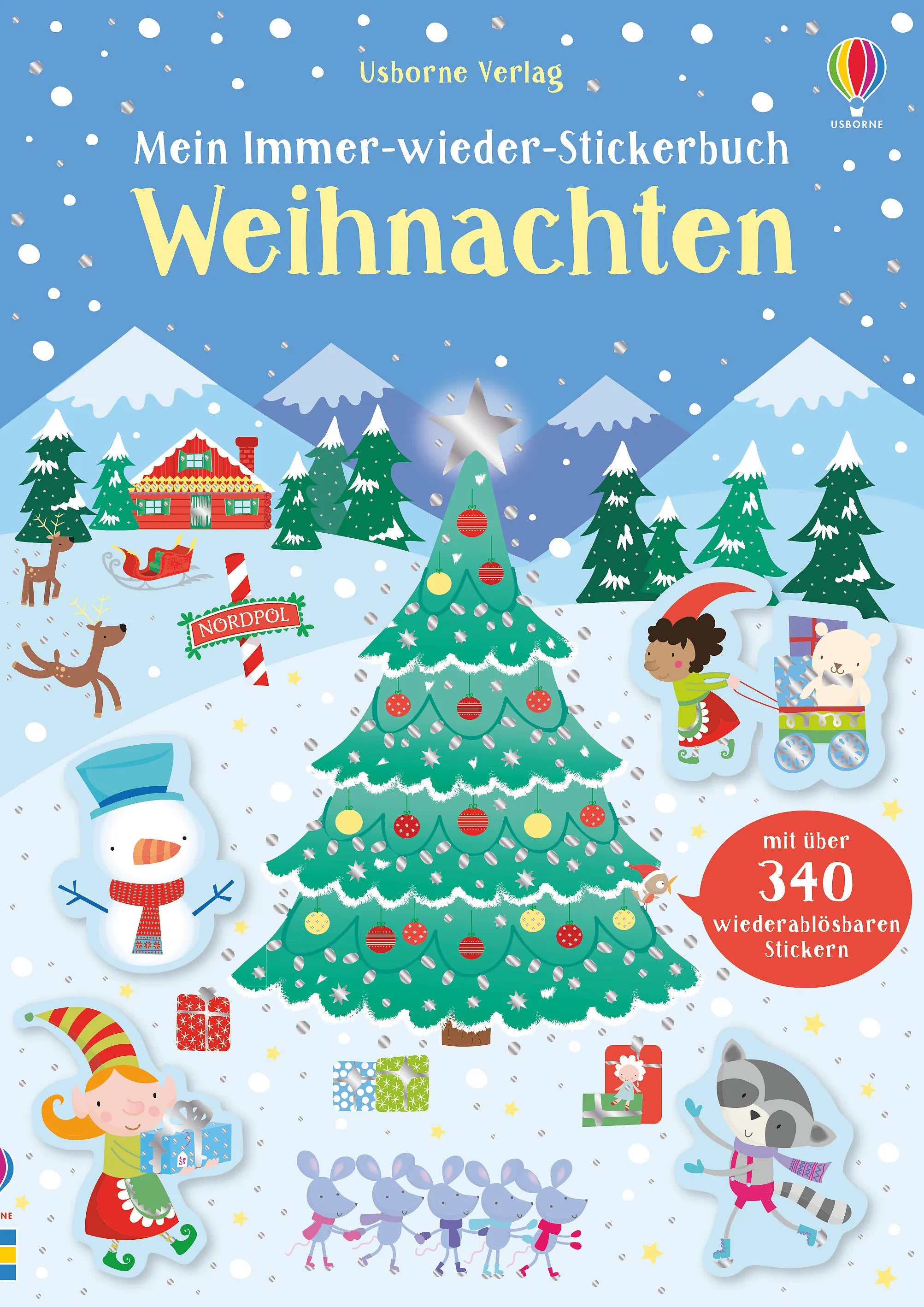 Buchcover von 'Mein Immer-wieder-Stickerbuch: Weihnachten' - Taschenbuch von Kirsteen Robson
