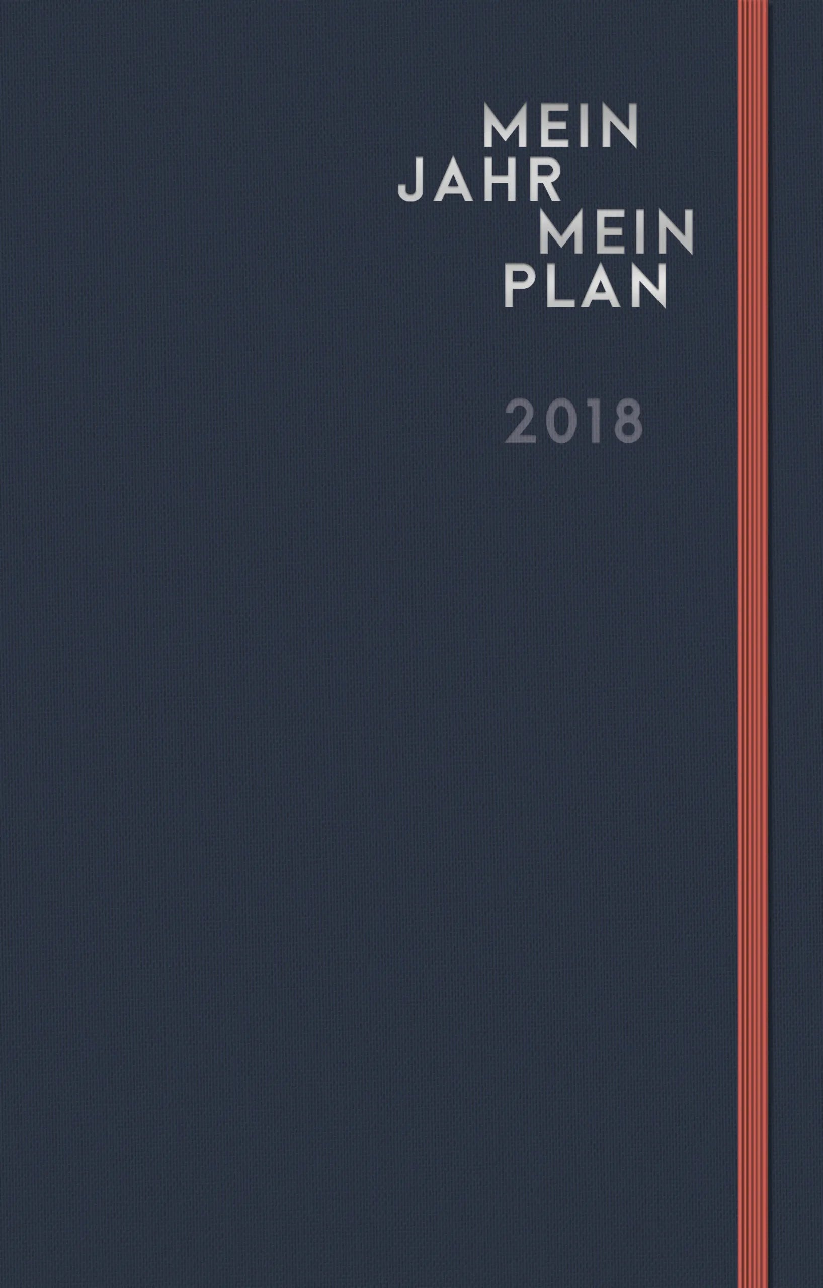 Buchcover von 'Mein Jahr – mein Plan: 2018' - Taschenbuch von Carina Heer