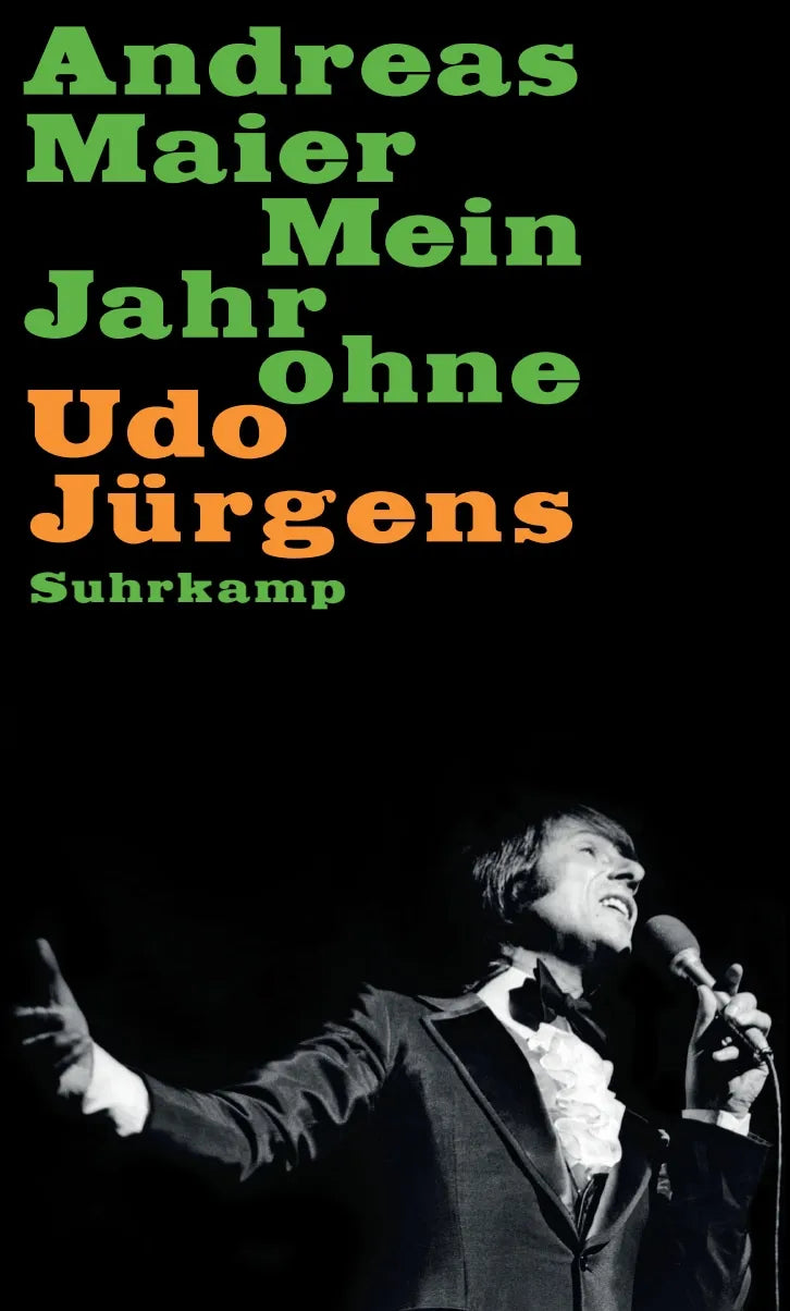 Buchcover von 'Mein Jahr ohne Udo Jürgens' - Gebundene Ausgabe von Andreas Maier
