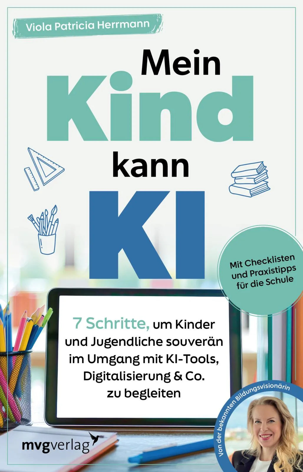 Buchcover von 'Mein Kind kann KI' - Taschenbuch von Viola Patricia Herrmann