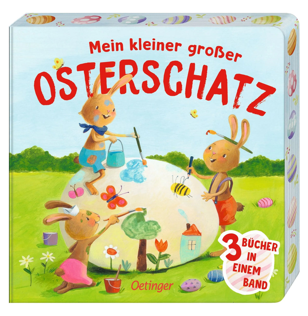 Cover: Mein kleiner großer Osterschatz (Hardcover) von Sabine Praml