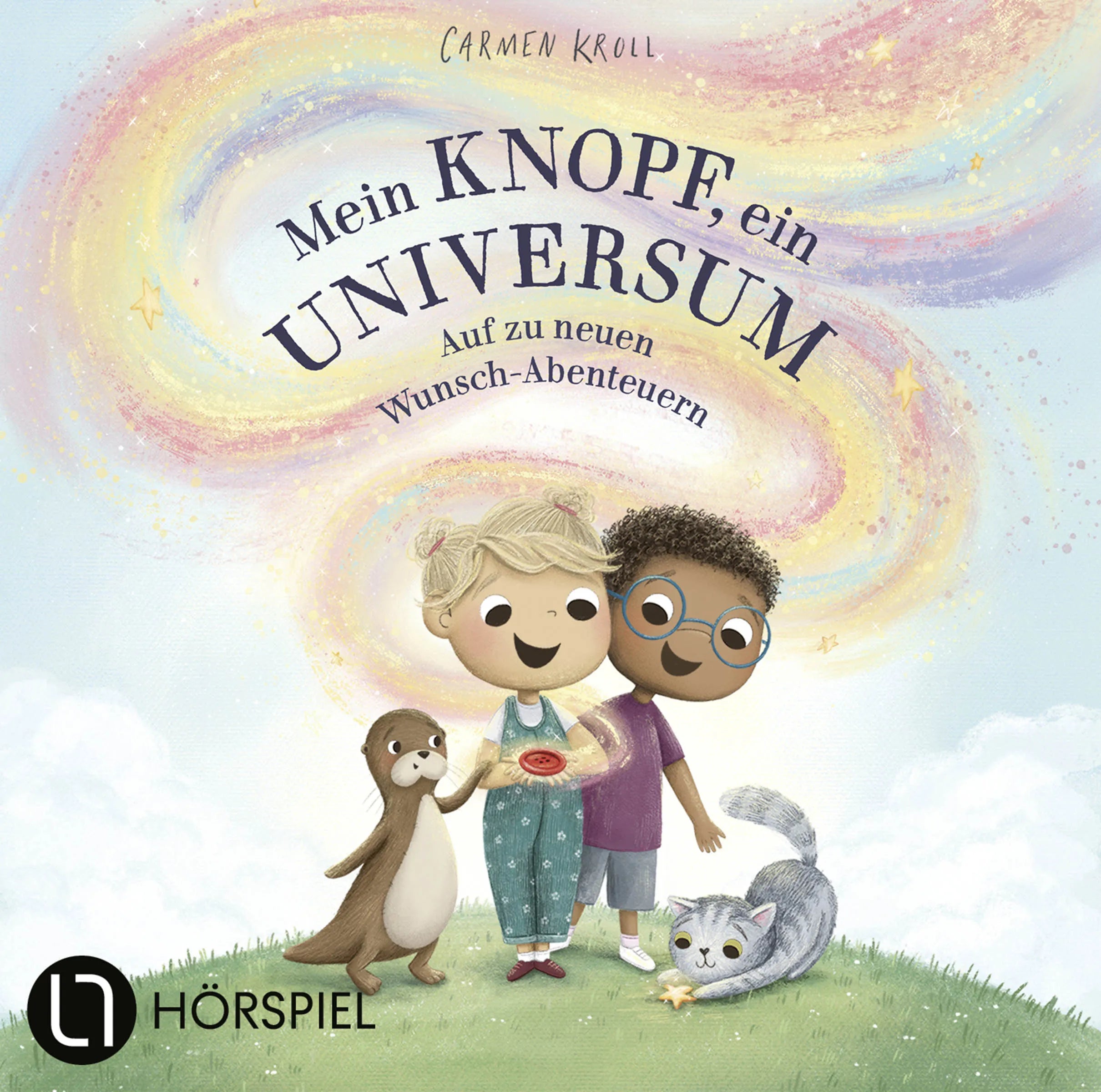 Buchcover von 'Mein Knopf, ein Universum: Auf zu neuen Wunsch-Abenteuern' - Hörbuch (CD) von Carmushka