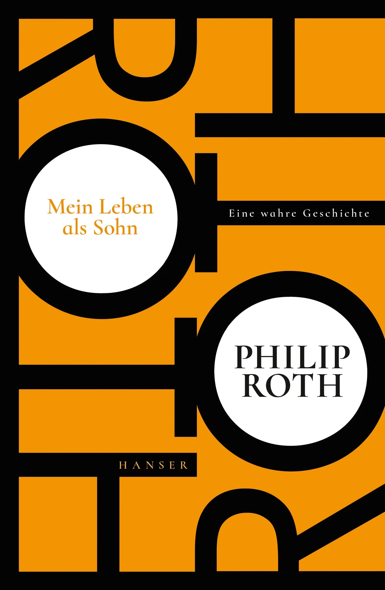 Buchcover von 'Mein Leben als Sohn' - Gebundene Ausgabe von Philip Roth