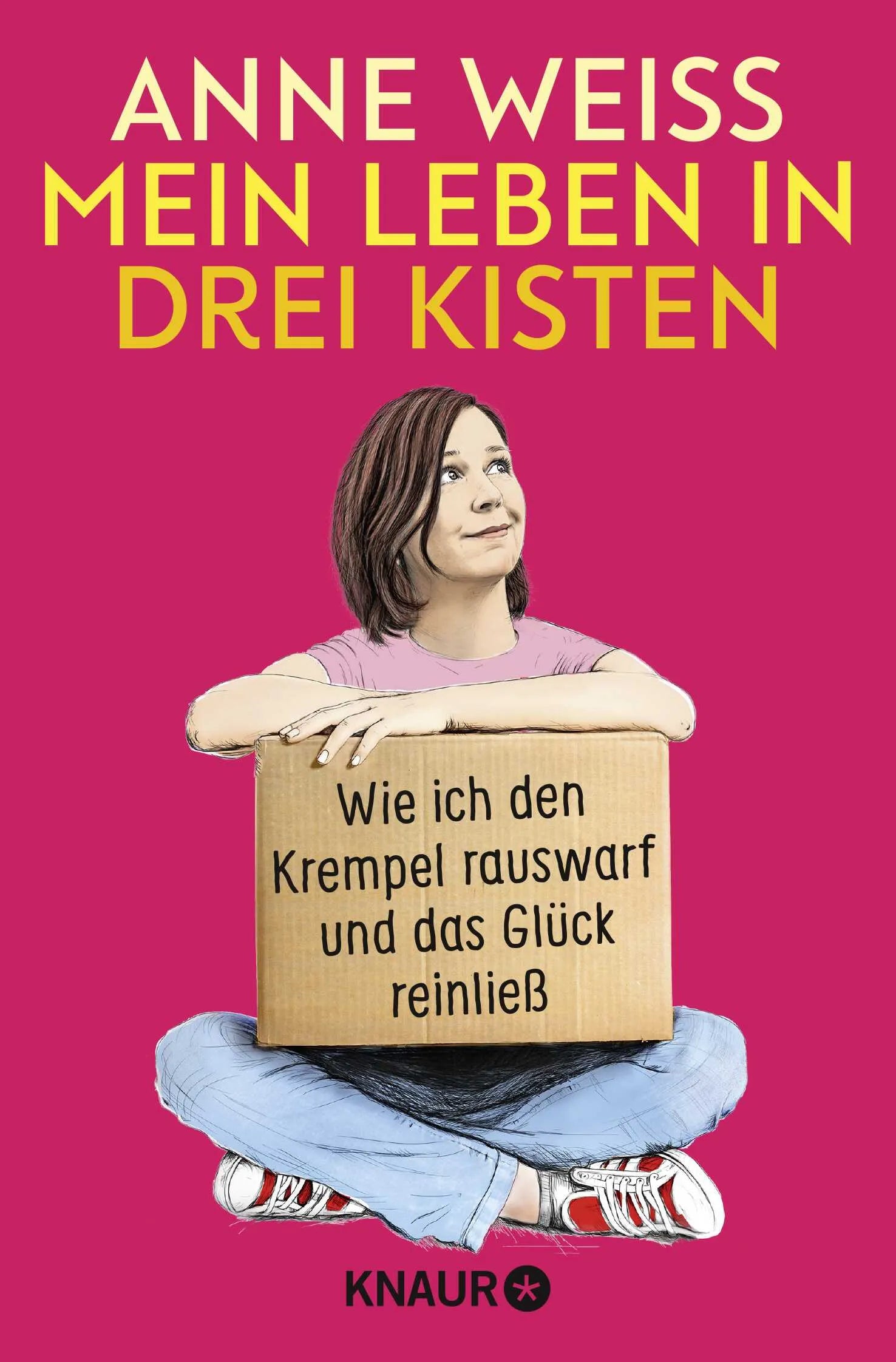 Buchcover von 'Mein Leben in drei Kisten' - Taschenbuch von Anne Weiss