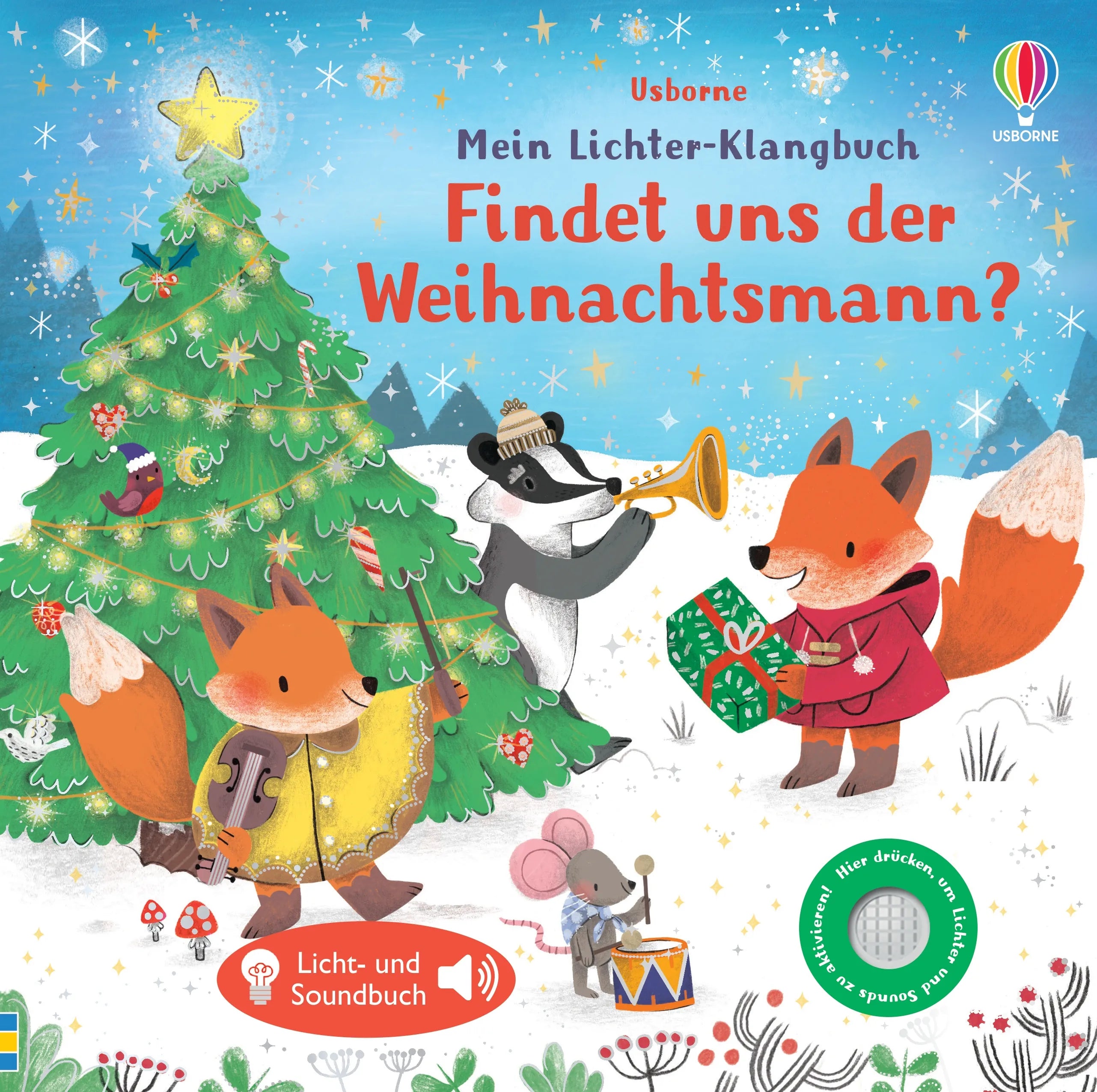 Cover: Mein Lichter-Klangbuch: Findet uns der Weihnachtsmann? (Hardcover) von Sam Taplin