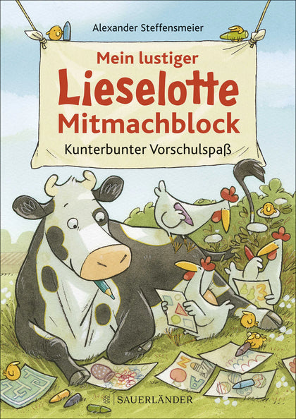 Buchcover von 'Mein lustiger Lieselotte Mitmachblock' - Taschenbuch von Alexander Steffensmeier