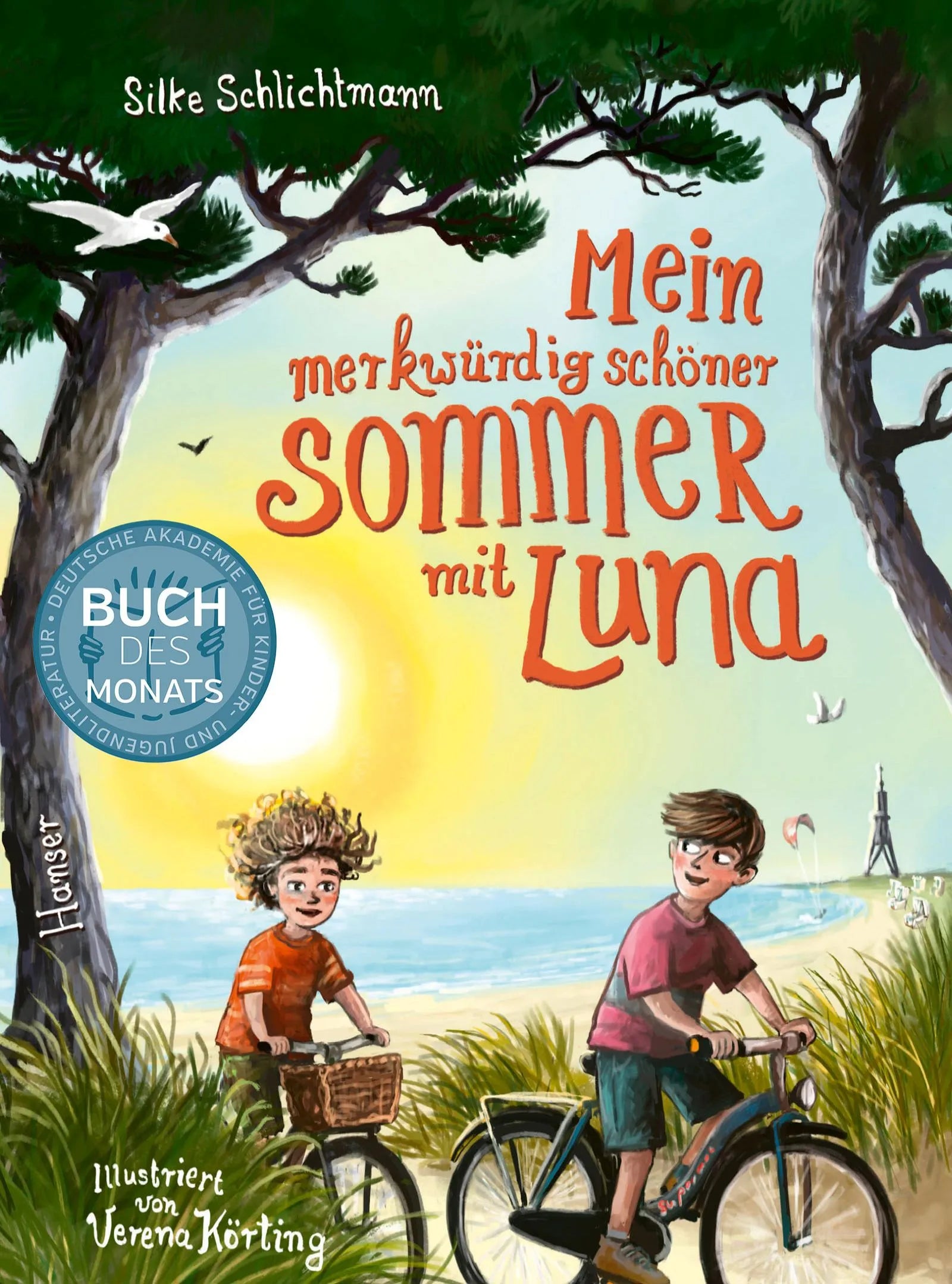 Cover: Mein merkwürdig schöner Sommer mit Luna (E-Book) von Silke Schlichtmann