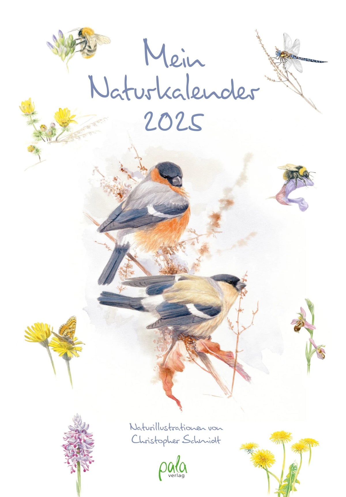 Taschenkalender: Mein Naturkalender 2025