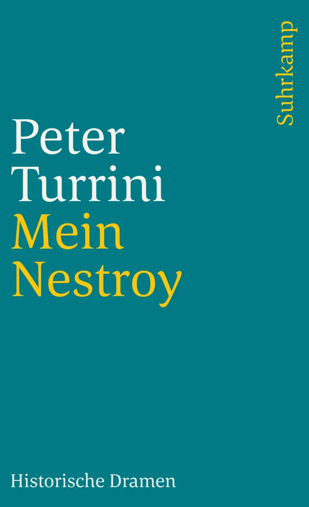 Buchcover von 'Mein Nestroy' - Taschenbuch von Peter Turrini