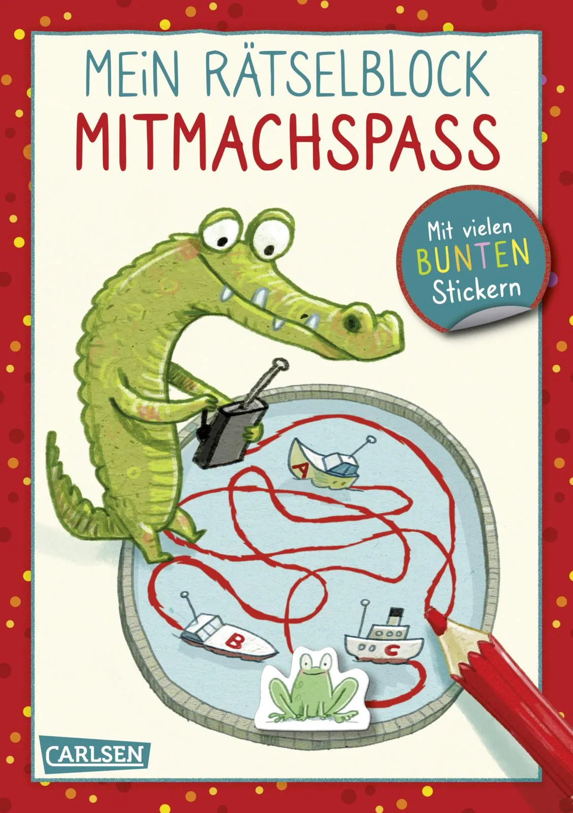 Buchcover von 'Mein Rätselblock Mitmachspaß' - Taschenbuch von Juliane Hill