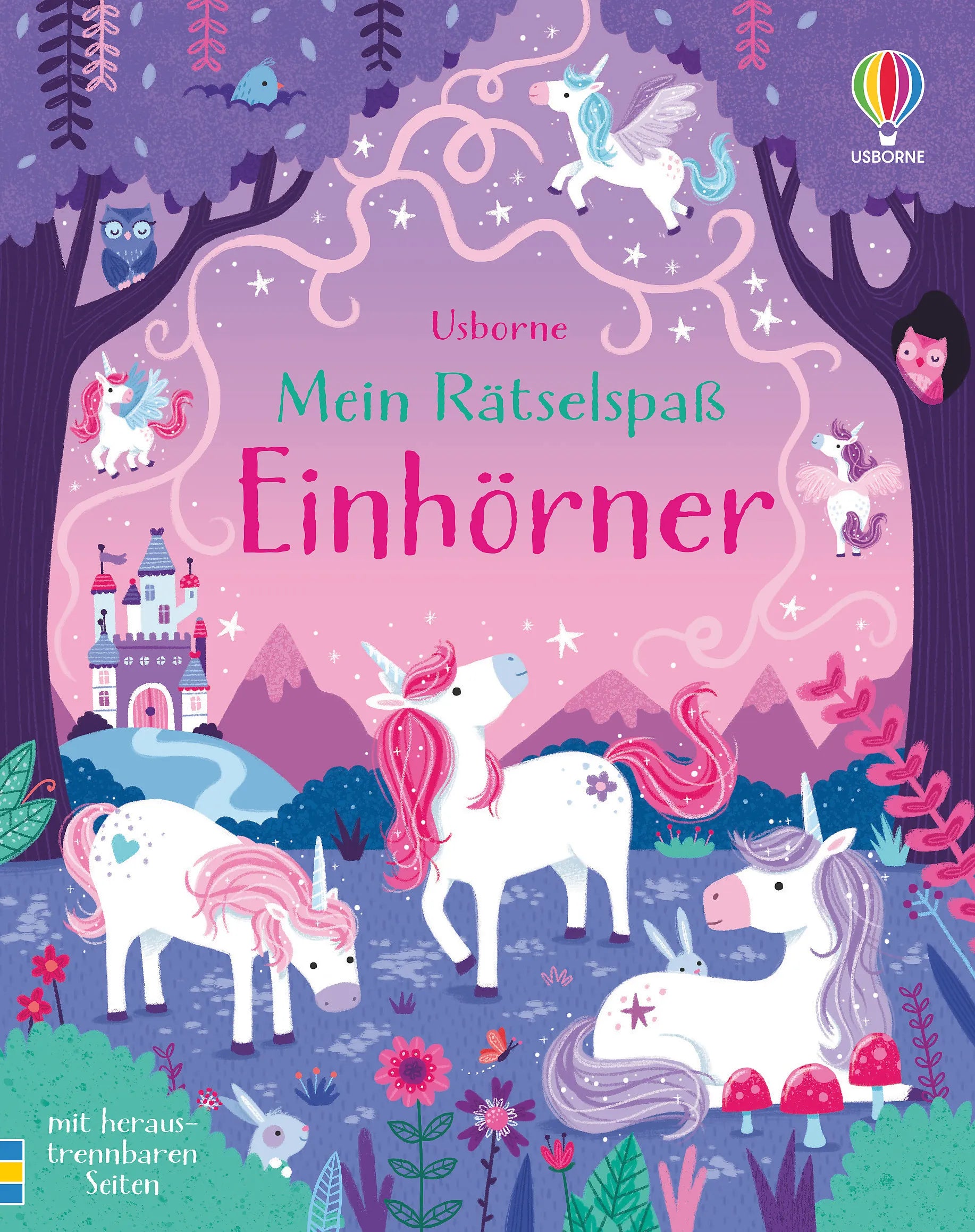 Buchcover von 'Mein Rätselspaß: Einhörner' - Taschenbuch von Kate Nolan