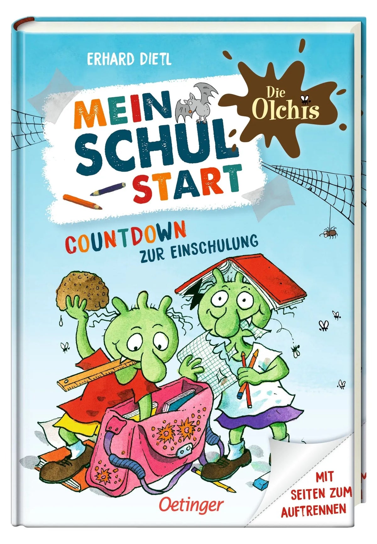 Detailansicht: Mein Schulstart. Countdown zur Einschulung mit den Olchis (Hardcover)