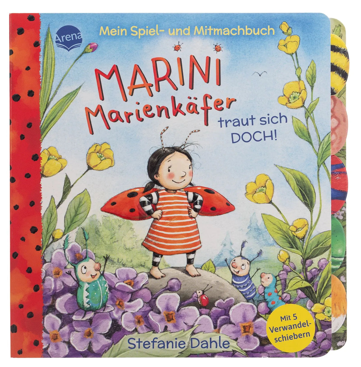 Cover: Mein Spiel- und Mitmachbuch. Marini Marienkäfer traut sich DOCH! (Hardcover) von Stefanie Dahle