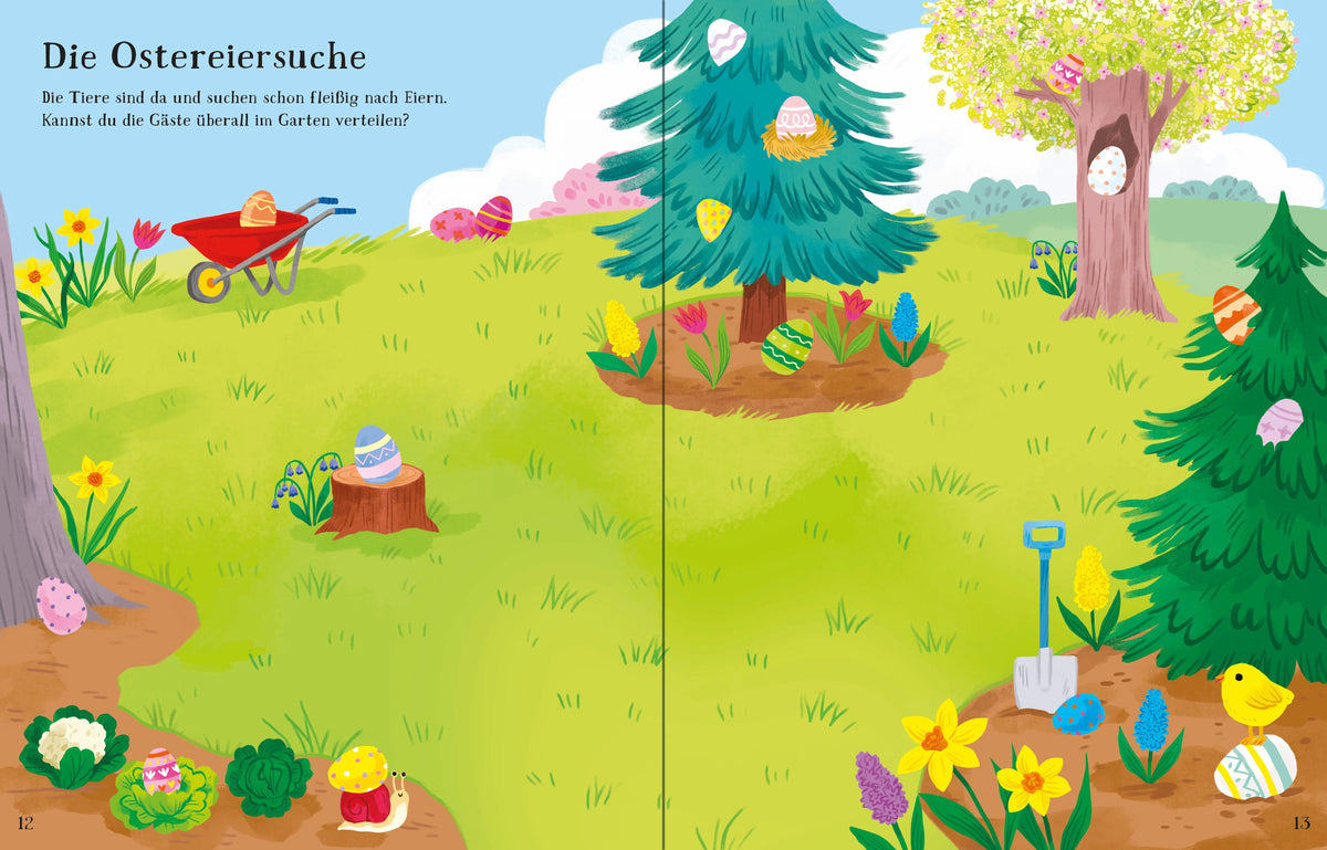Detailansicht: Mein Stickerbuch: Die Ostereiersuche (Taschenbuch)