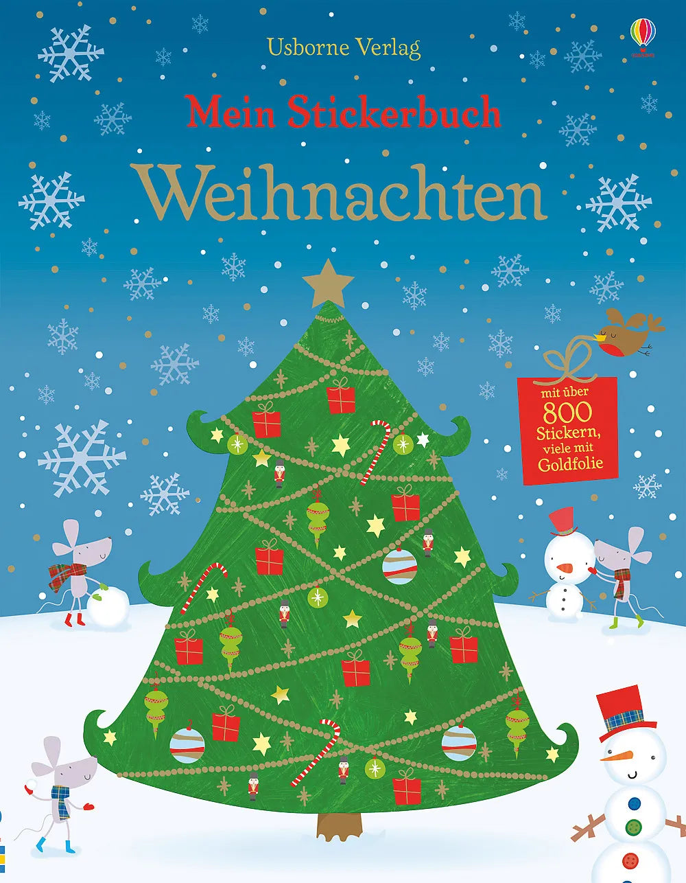 Buchcover von 'Mein Stickerbuch: Weihnachten' - Taschenbuch von Fiona Watt