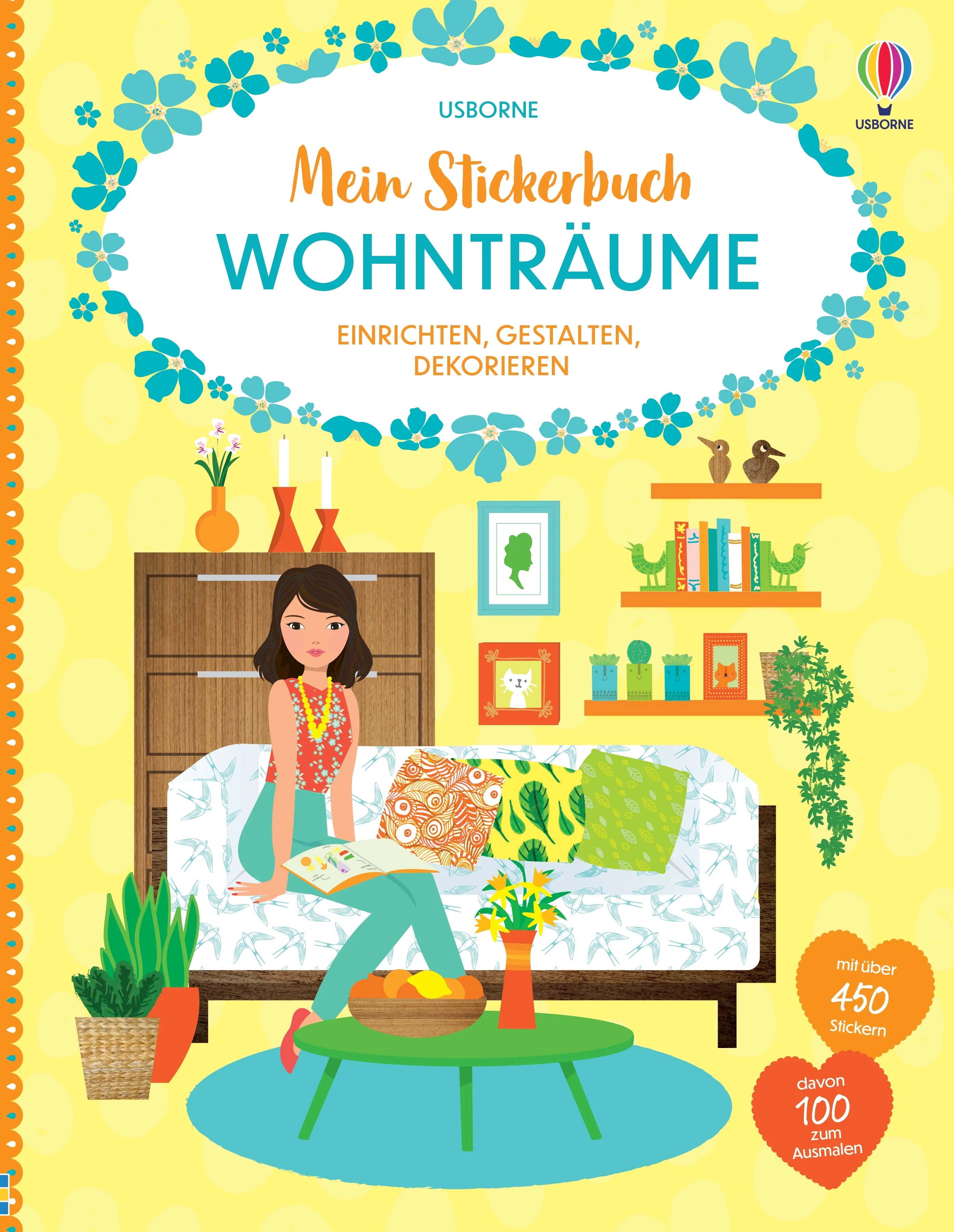 Buchcover von 'Mein Stickerbuch: Wohnträume' - Taschenbuch von Emily Bone
