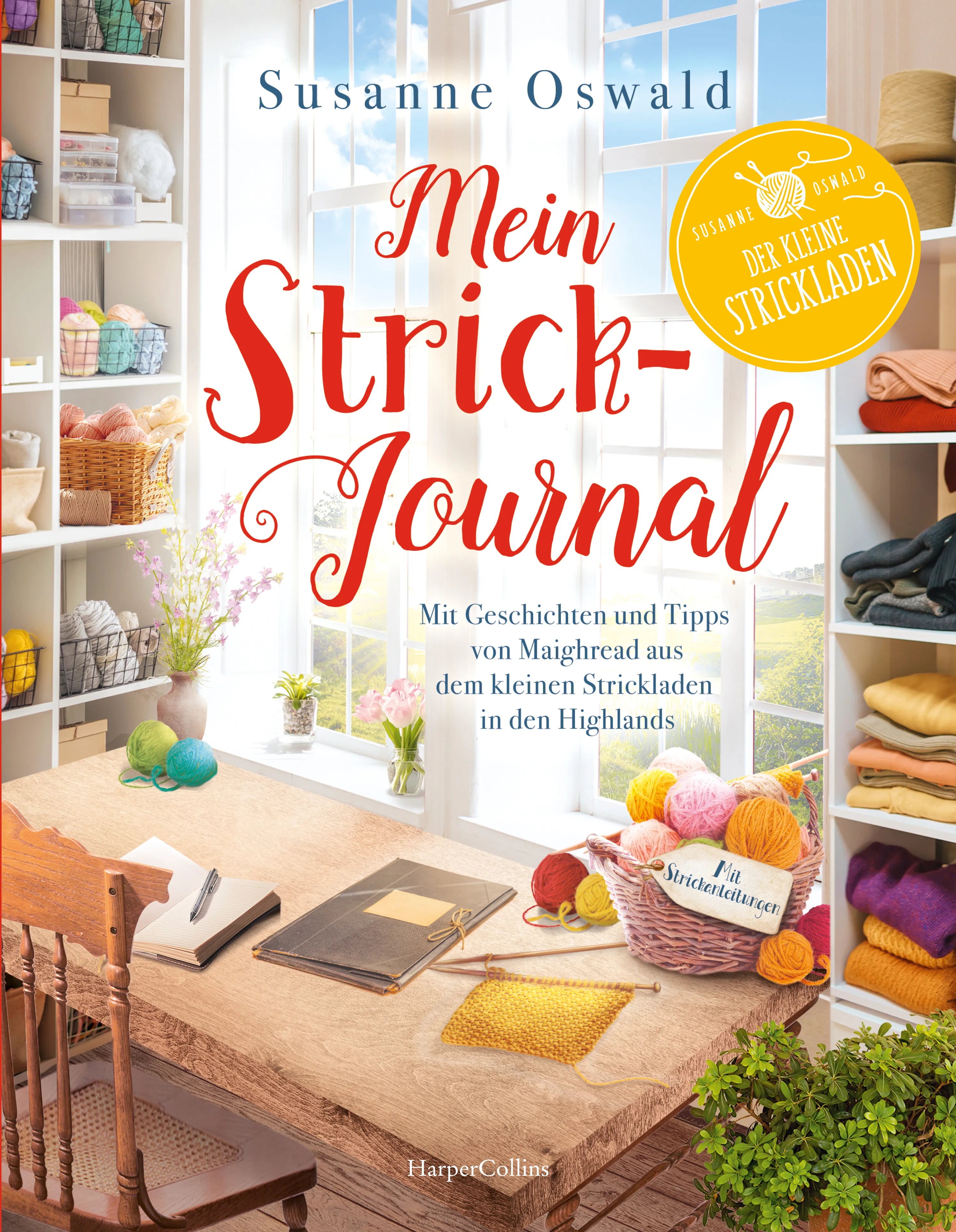 Cover: Mein Strickjournal (Hardcover) von Susanne Oswald
