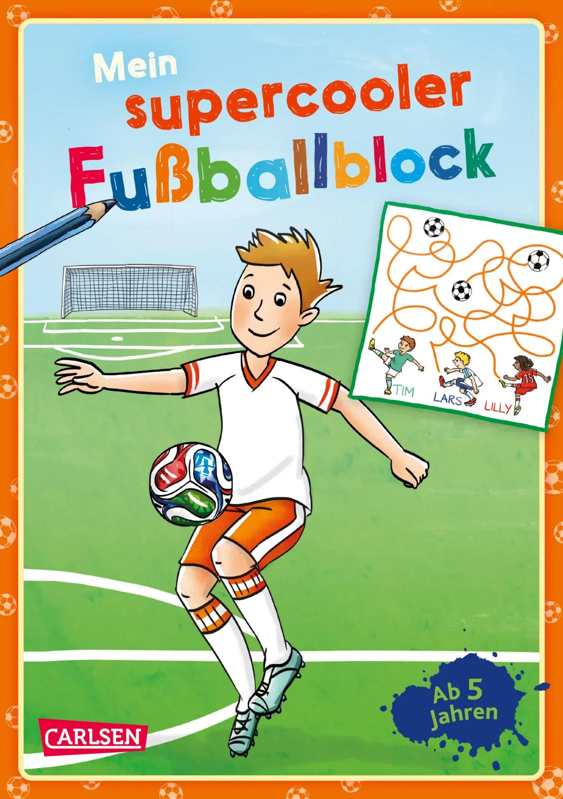 Buchcover von 'Mein supercooler Fußballblock' - Taschenbuch von Cordula Thörner