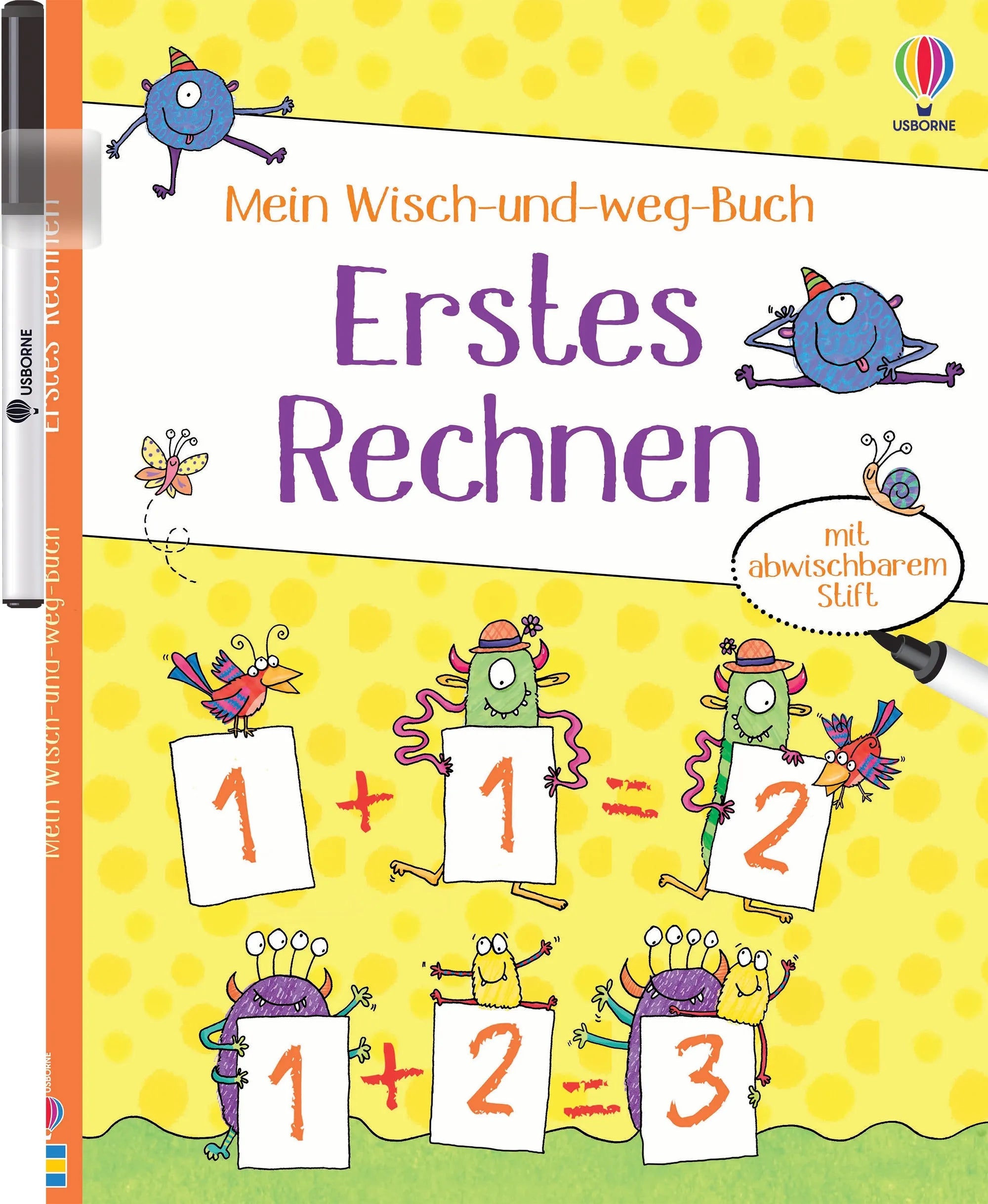 Cover: Mein Wisch-und-weg-Buch: Erstes Rechnen (Taschenbuch) von Jessica Greenwell