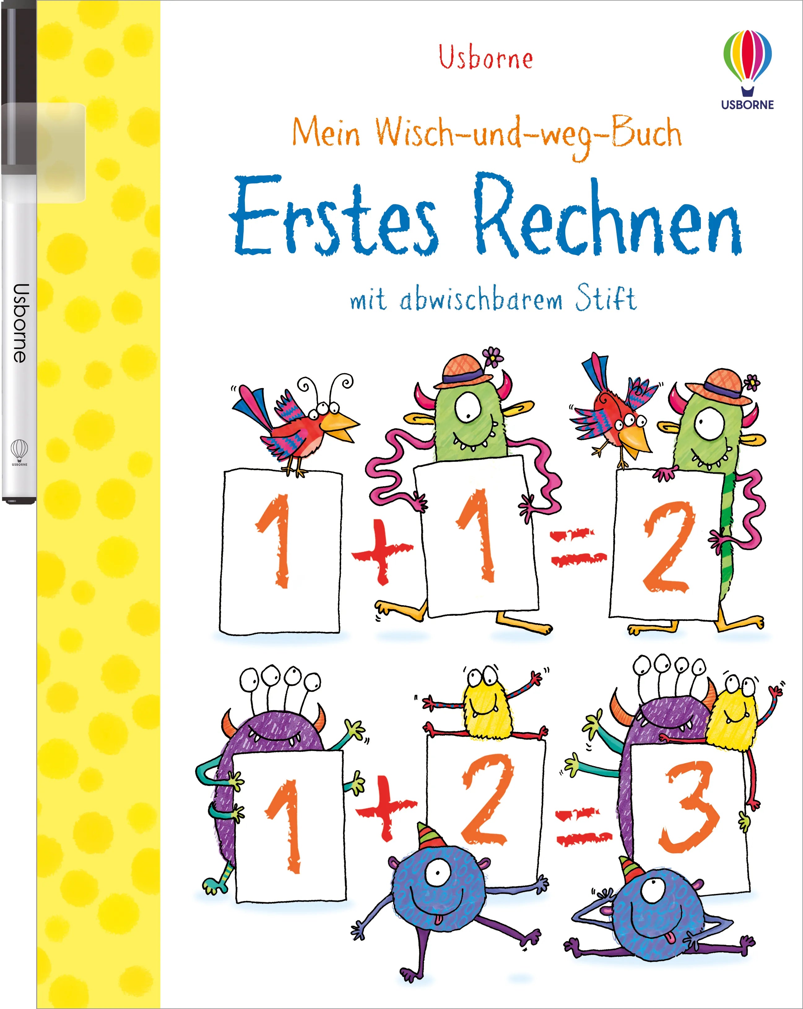 Buchcover von 'Mein Wisch-und-weg-Buch: Erstes Rechnen' - Taschenbuch von Jessica Greenwell