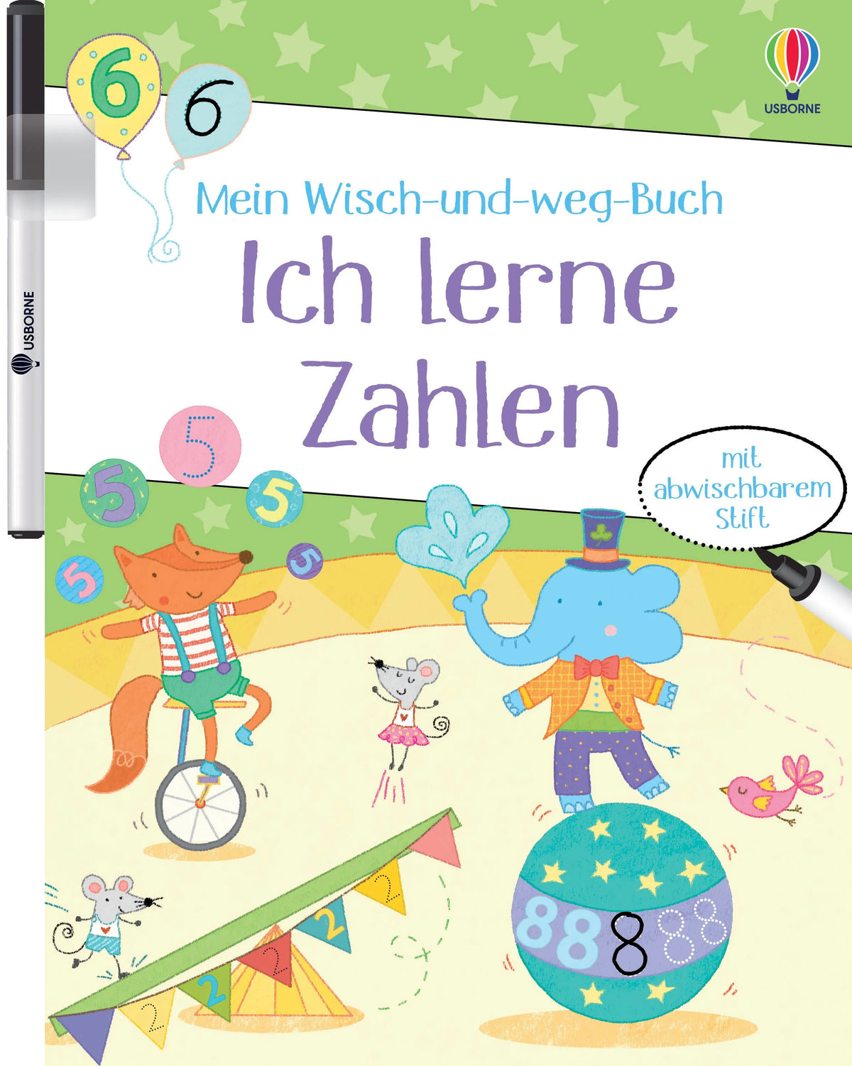 Cover: Mein Wisch-und-weg-Buch: Ich lerne Zahlen (Taschenbuch) von Hannah Watson