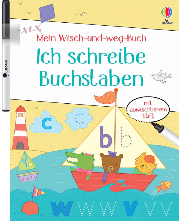 Mein Wisch-und-weg-Buch: Ich schreibe Buchstaben