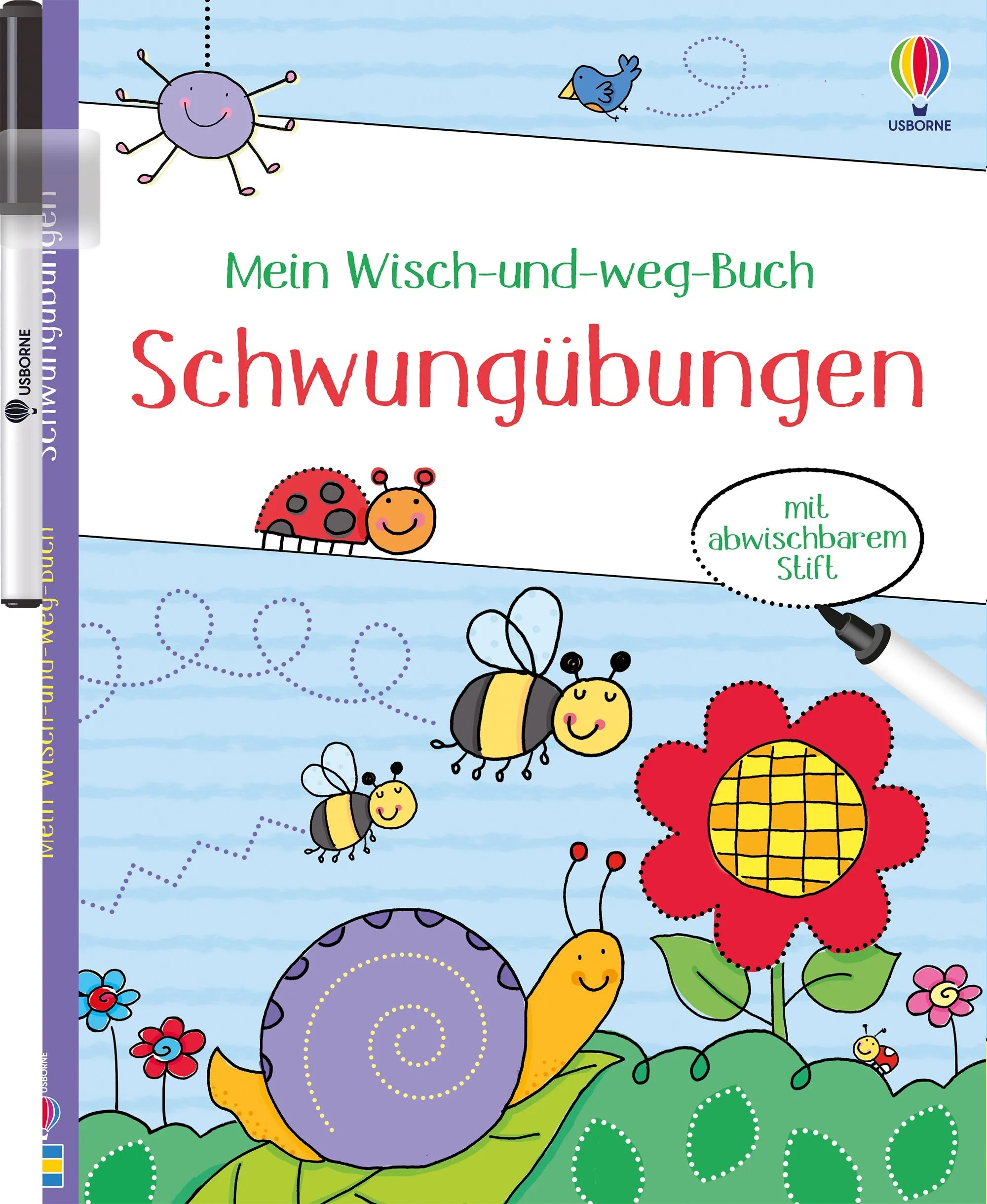 Cover: Mein Wisch-und-weg-Buch: Schwungübungen (Taschenbuch) von Sam Smith