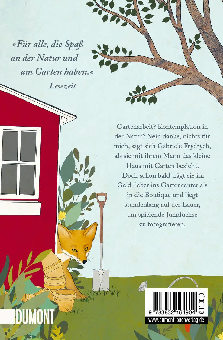 Buchrückseite von 'Mein wundervoller Garten' mit Klappentext - Taschenbuch