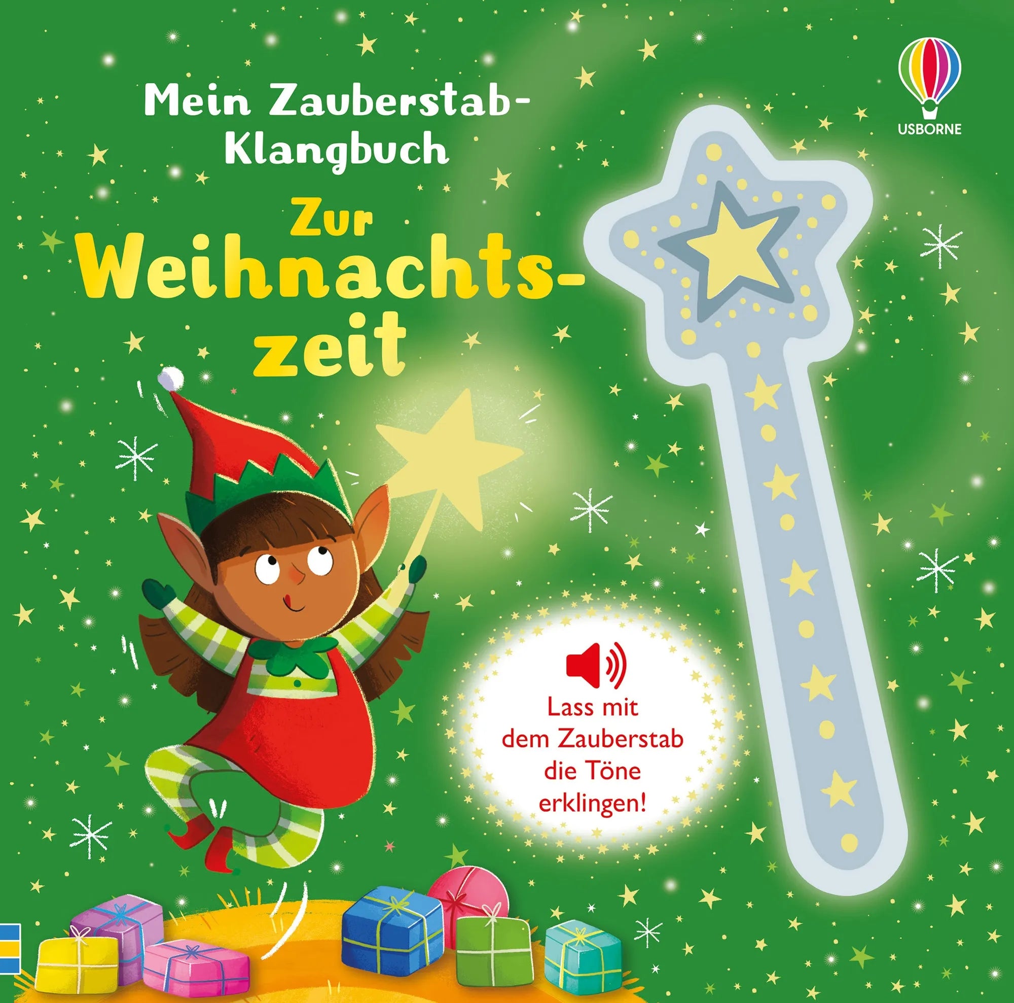 Cover: Mein Zauberstab-Klangbuch: Zur Weihnachtszeit (Hardcover) von Sam Taplin
