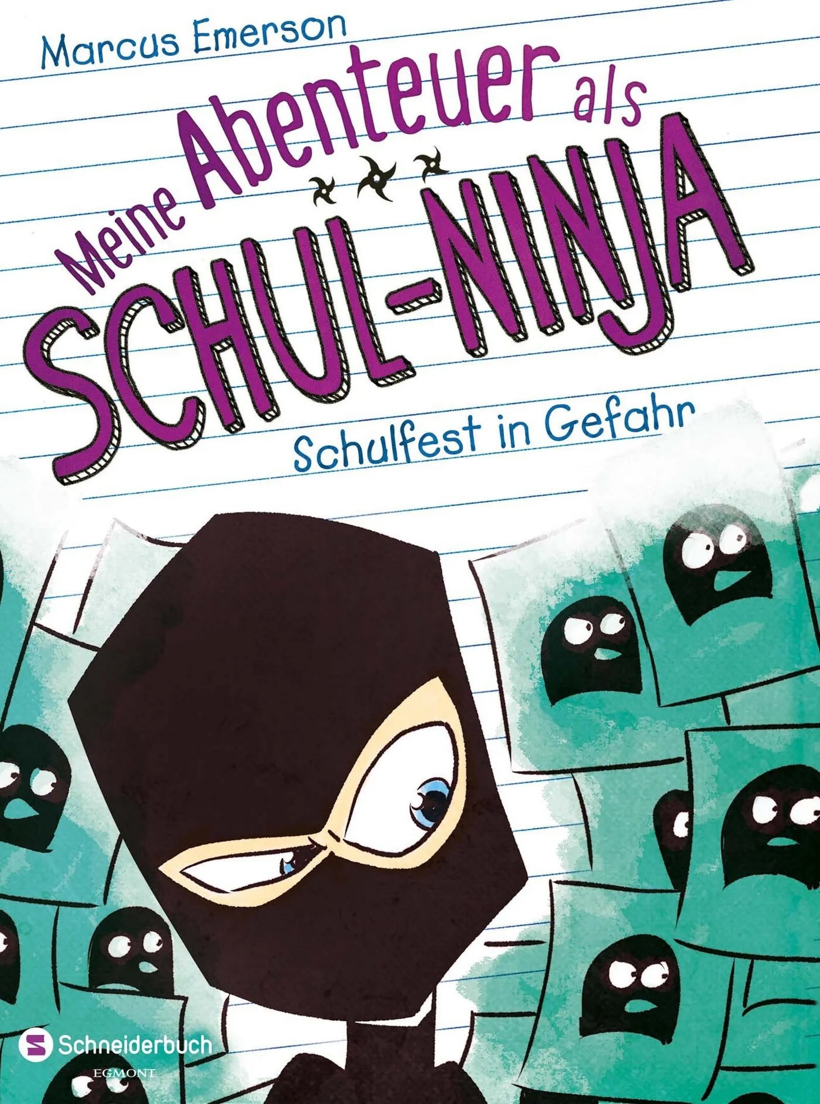 Buchcover von 'Meine Abenteuer als Schul-Ninja, Band 05' - Gebundene Ausgabe von Marcus Emerson