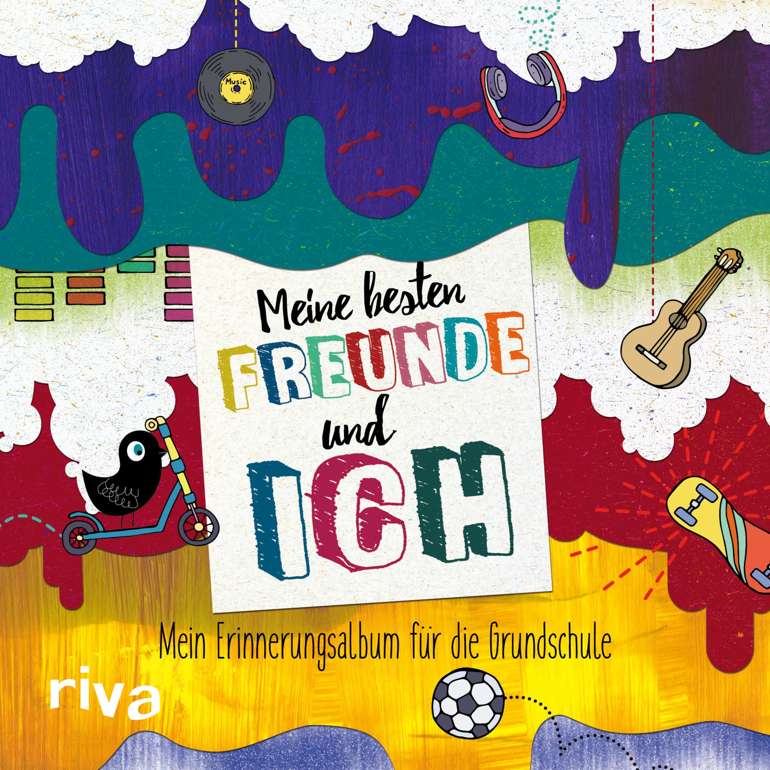 Buchcover von 'Meine besten Freunde und ich' - Gebundene Ausgabe von riva Verlag