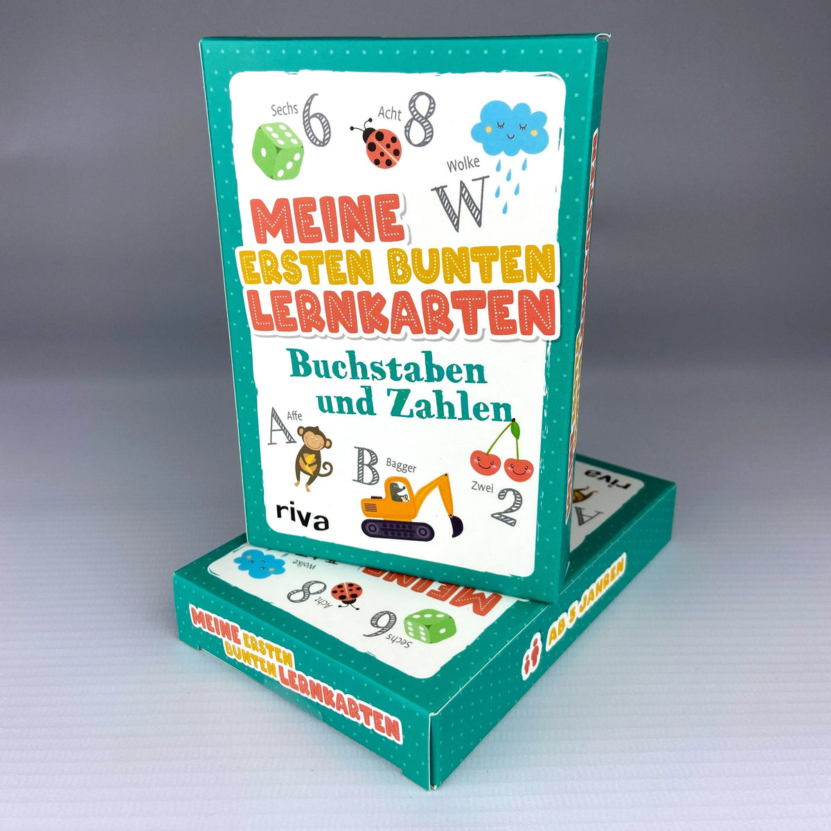 Meine ersten bunten Lernkarten – Buchstaben und Zahlen – Ansicht