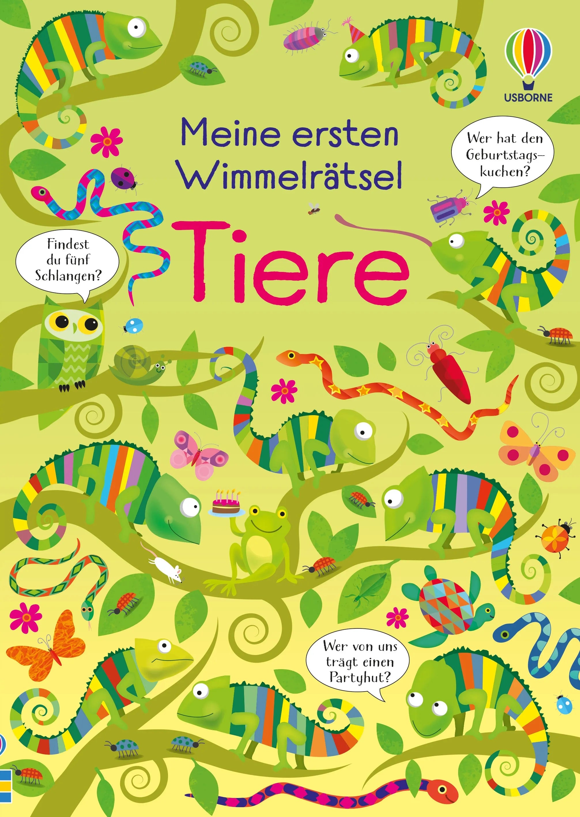 Cover: Meine ersten Wimmelrätsel: Tiere (Taschenbuch) von Kirsteen Robson