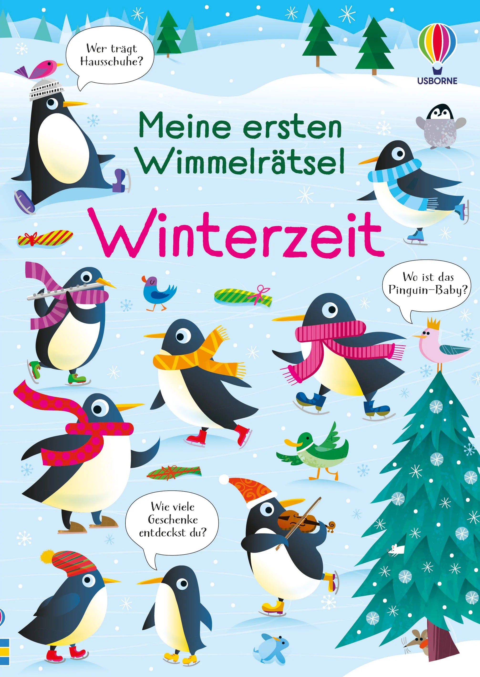 Cover: Meine ersten Wimmelrätsel: Winterzeit (Taschenbuch) von Kirsteen Robson