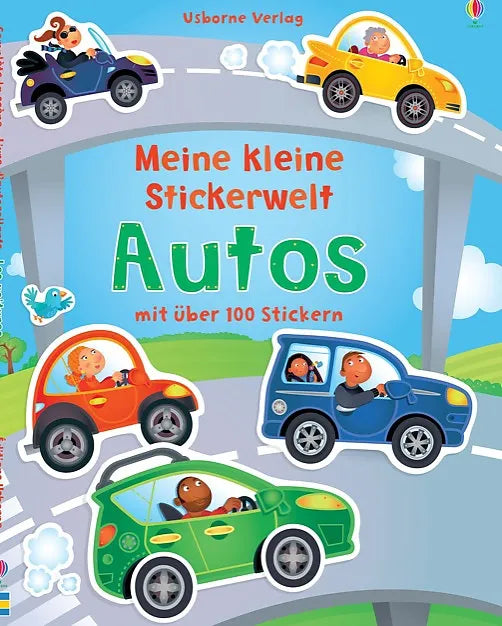 Buchcover von 'Meine kleine Stickerwelt: Autos' - Taschenbuch von Felicity Brooks