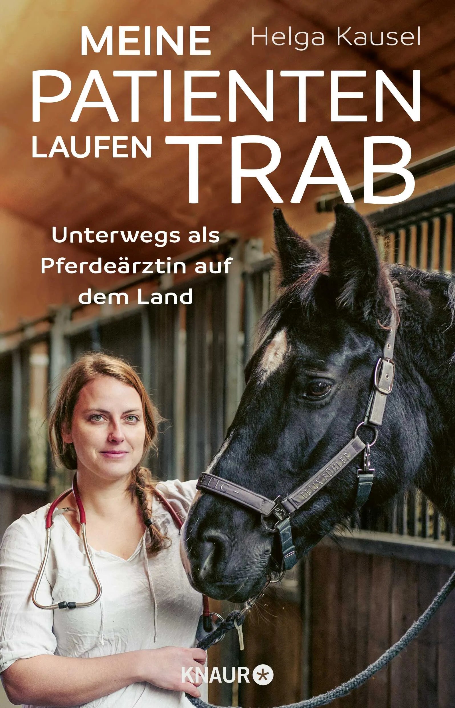 Buchcover von 'Meine Patienten laufen Trab' - Paperback von Helga Kausel