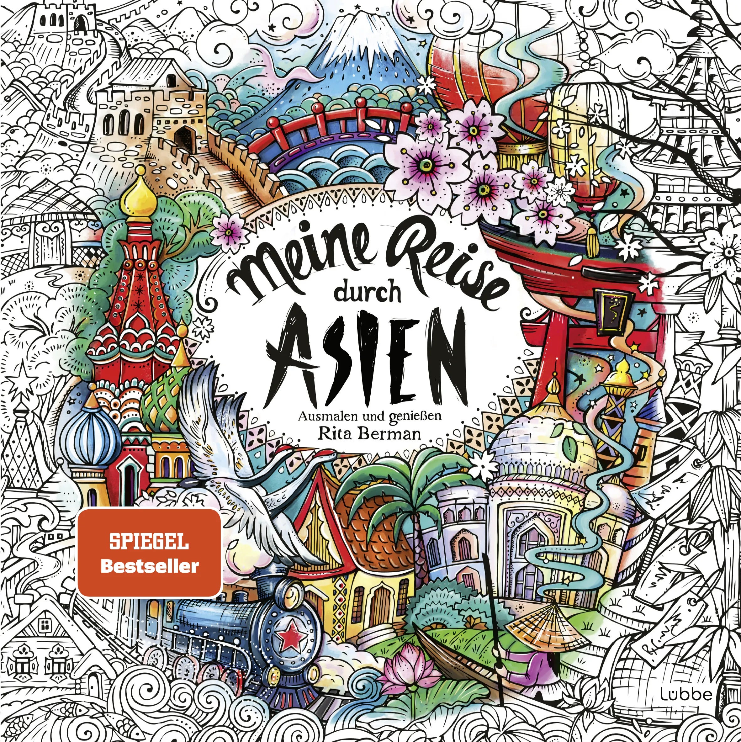 Buchcover von 'Meine Reise durch Asien' - Taschenbuch von Rita Berman