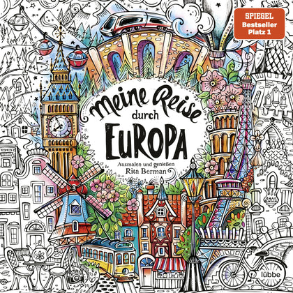 Buchcover von 'Meine Reise durch Europa' - Taschenbuch von Rita Berman