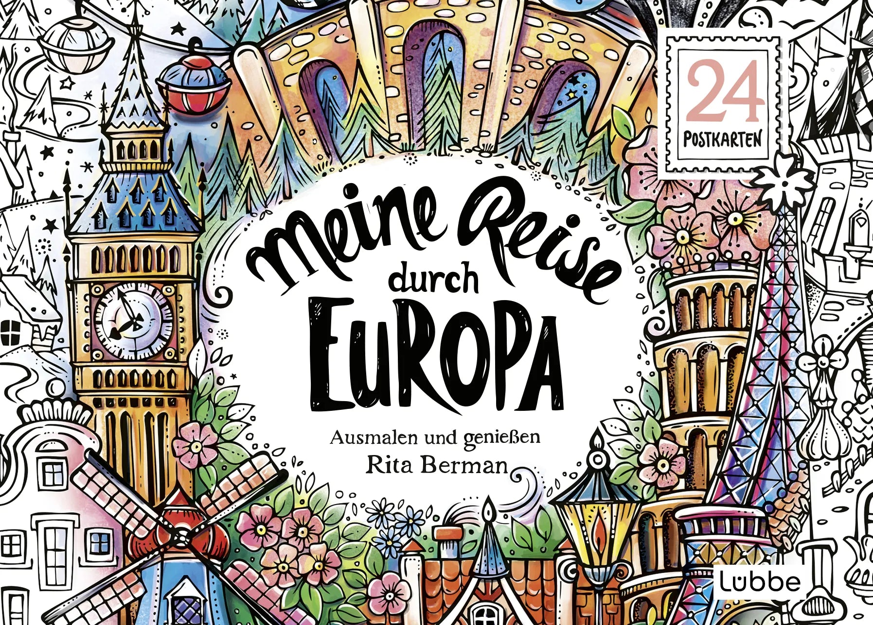 Buchcover von 'Meine Reise durch Europa' - Taschenbuch von Rita Berman