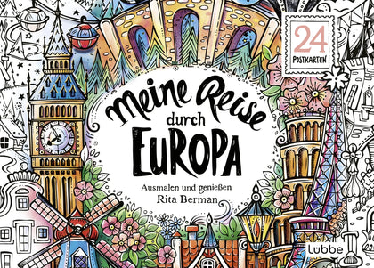 Buchcover von 'Meine Reise durch Europa' - Taschenbuch von Rita Berman