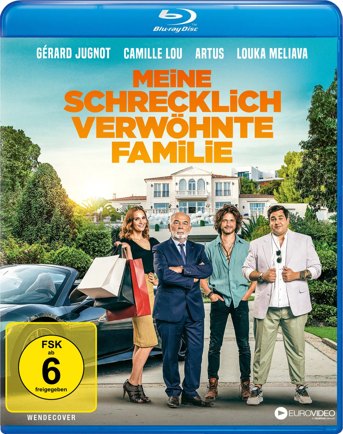 Meine schrecklich verwöhnte Familie - Blu-ray Disc