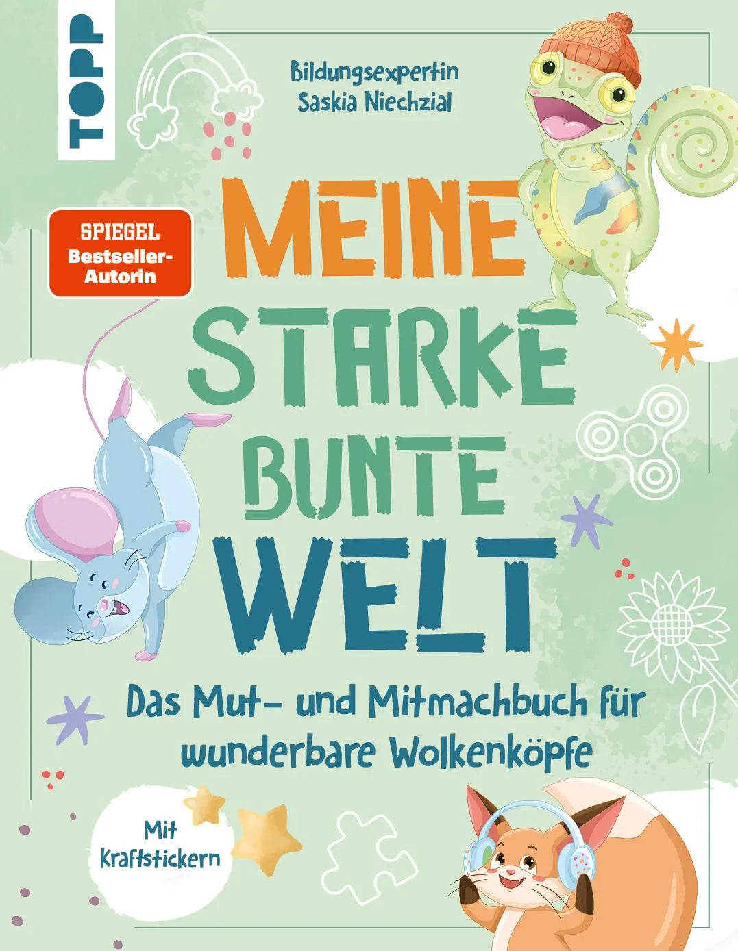 Cover: Meine starke bunte Welt (Taschenbuch) von Saskia Niechzial