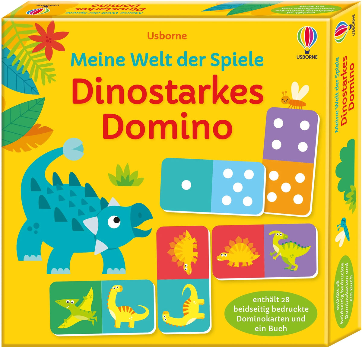 Legespiel: Meine Welt der Spiele: Dinostarkes Domino