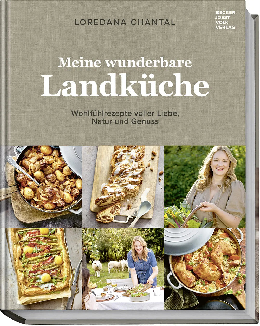 Cover: Meine wunderbare Landküche (Hardcover) von Loredana Chantal