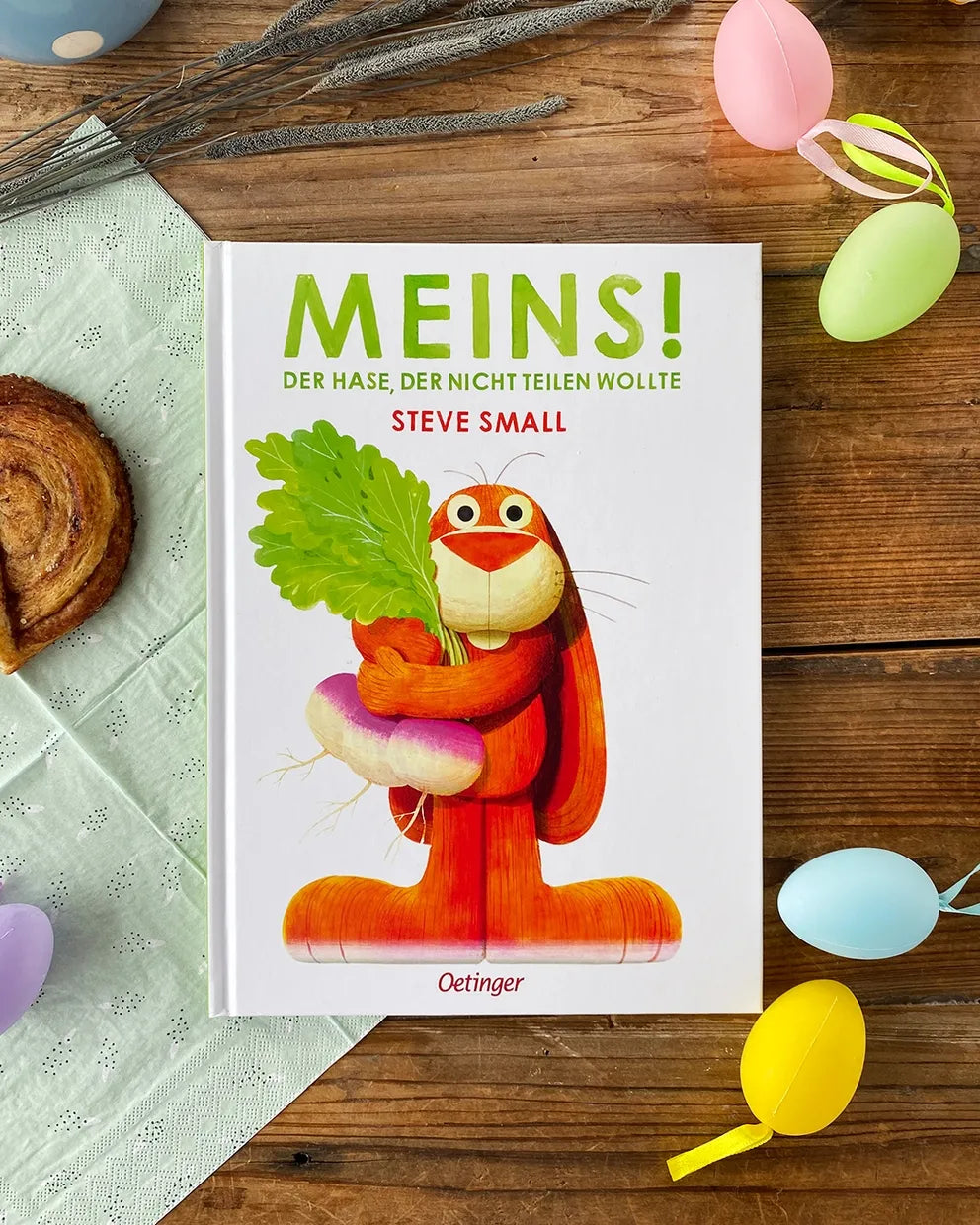 Produktansicht: Meins! Der Hase, der nicht teilen wollte (Gebundene Ausgabe)