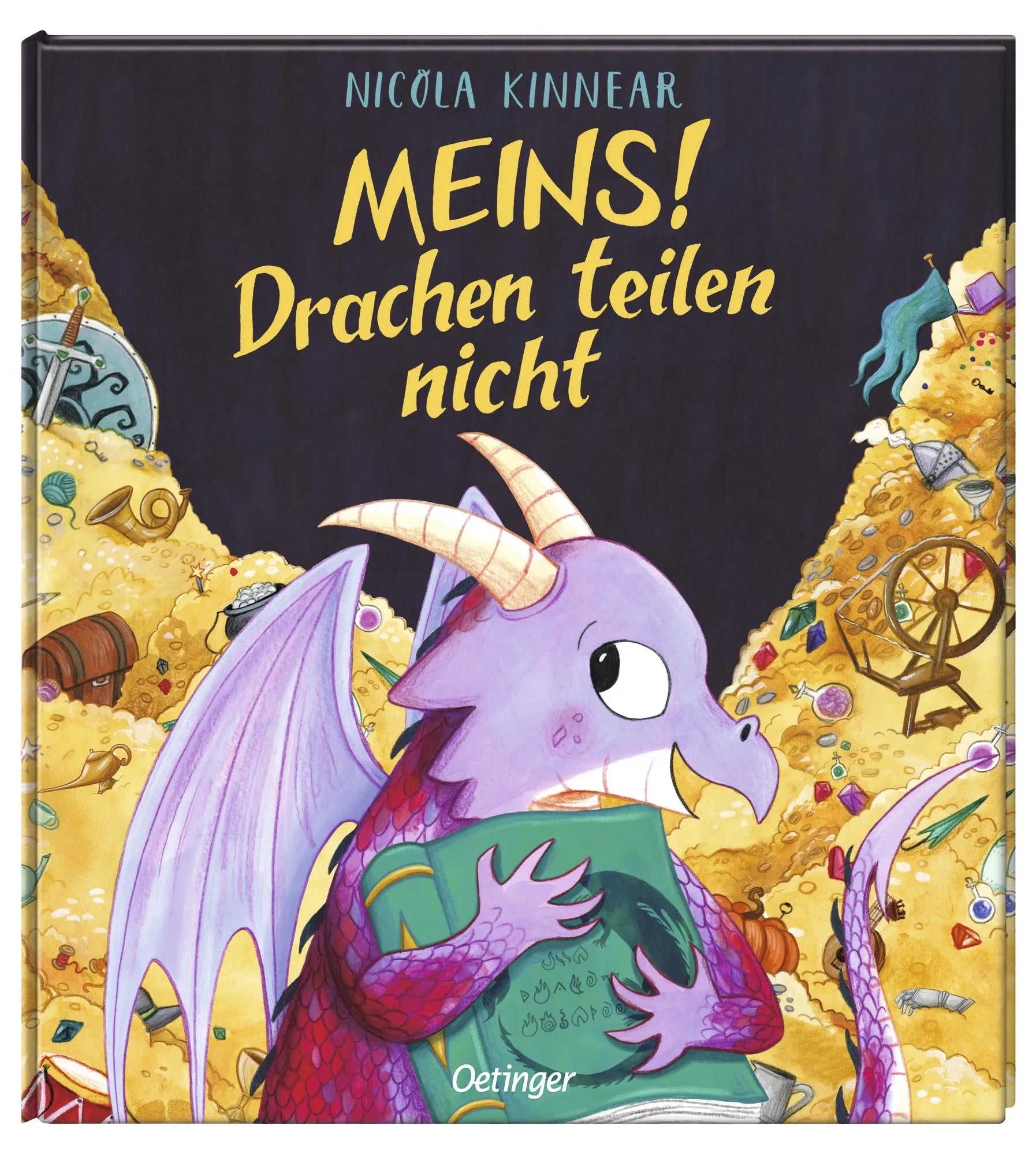 Produktansicht: Meins! Drachen teilen nicht (Gebundene Ausgabe)