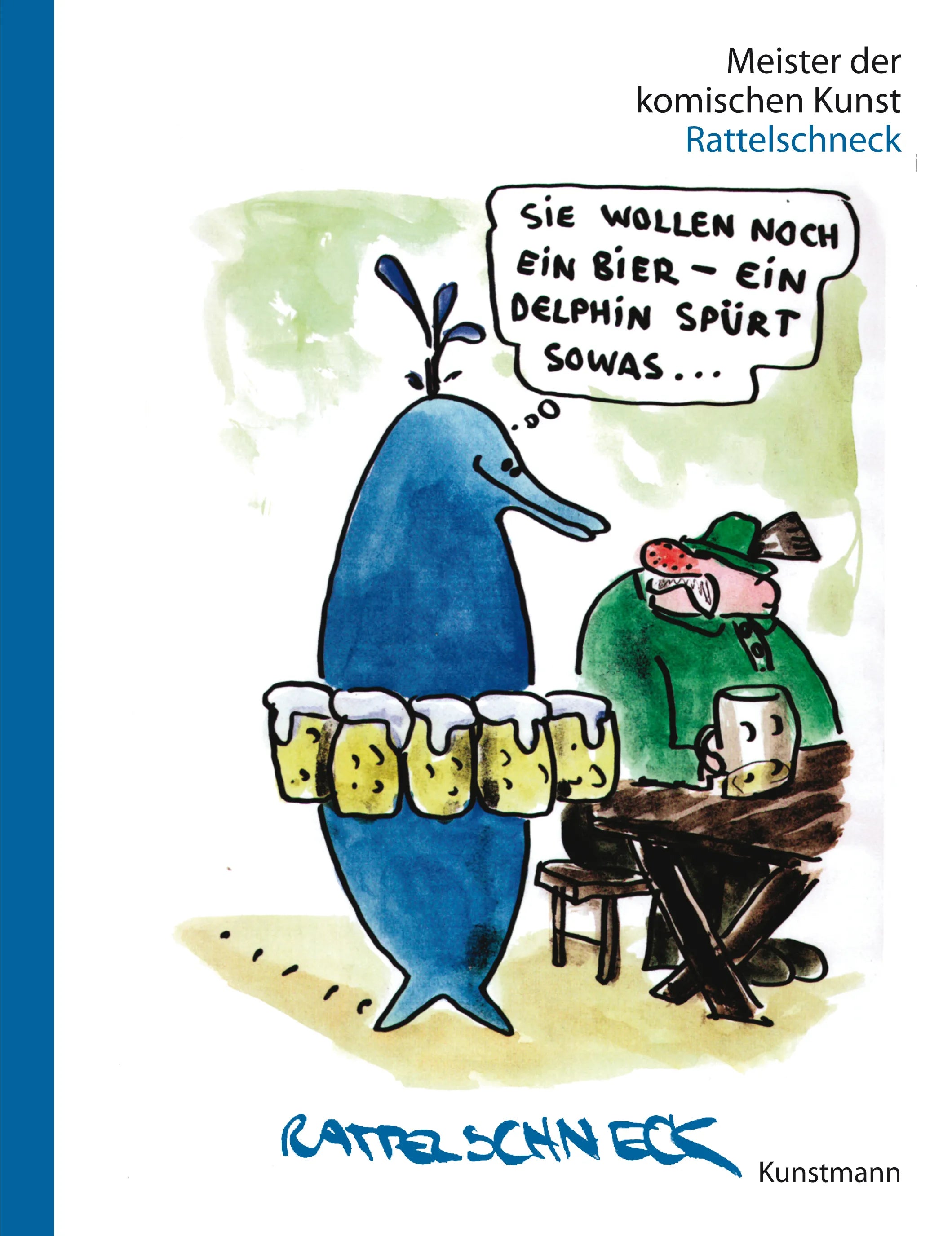Buchcover von 'Meister der komischen Kunst: Rattelschneck' - Gebundene Ausgabe von Marcus Weimer